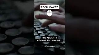 Tech Fact - The QWERTY Keyboard: More Than Just Letters! 😍 #shorts
