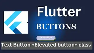 Mastering Flutter: Building Beautiful UIs with Button Widgets and Classes | Badar khalil | Coding