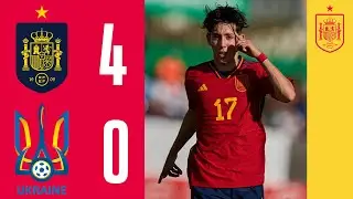 RESUMEN #U19EURO | Espa&ntilde;a 4-0 Ucrania | Ronda &Eacute;lite | 🔴 SEFUTBOL