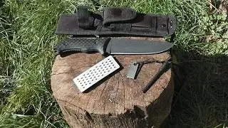 SCHRADE SCHF38 {BUSHCRAFT KNIFE}