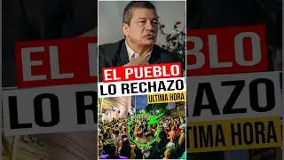 EL PUEBLO DIO SU RECHAZO TOTAL AL CHINO FLORES !