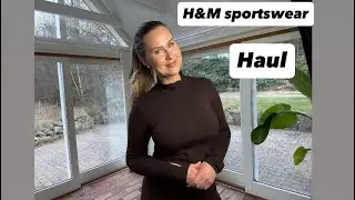 H&M sportswear soft move Haul