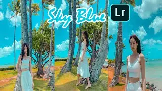 Sky Blue Preset - Lightroom Mobile Sky Blue Preset | Lightroom Mobile Presets Free DNG