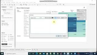 Show Hide Concept in Tableau