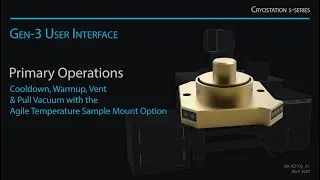 Cryostation&reg; UI | ATSM - Primary Operations