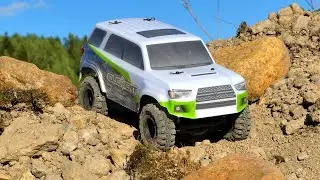 This Mini RC Crawler is Awesome!! Element RC Enduro24 Unboxing & Trailrun at Trail Track