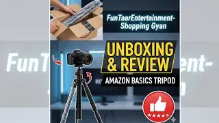Amazon Basics Tripod Unboxing & Review (Is It Worth The Price?)