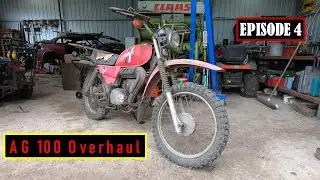 Yamaha AG100 Engine & Gearbox Overhaul. Episode 4