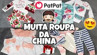 RECEBIDOS PARA A BEB&Ecirc; - MUITA ROUPA DA PATPAT