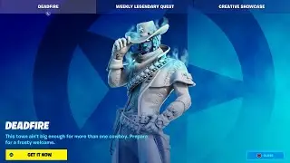 Fortnite: *NEW ITEM SHOP REVIEW DEADFIRE*
