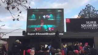 Super Smash Bros. Ultimate: Tailgate Tour Demo: Pit Vs. Corrin♂
