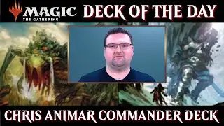 Chris ANIMAR COMMANDER DECK Magic the Gathering deutsch MTG Trader Unboxing deutsch Vintage