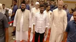 CM Revanth Reddy And Asaduddin Owaisi Participated in the Launch of the book &ldquo;Prophet for the World