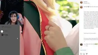 Cosplay Crafting Chill time - Style Nifftys wig with me - Hazbin, Critical Role and more