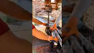 Firewood Process #woodworking