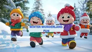 ❄️🎶 Winter Wonderland Fun! ⛄✨ A Magical Snowy Song for Kids 🎵❄️