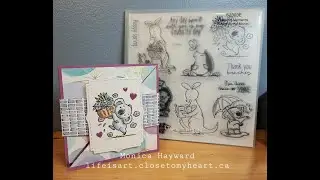 March 15th It's Wednesday - Let's Create! Twisted Square Card