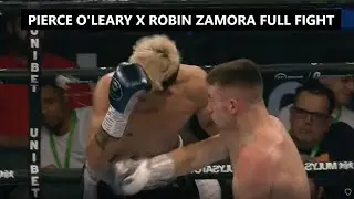 KO POWER! Pierce O'Leary's Sickening Right Hand Leaves Robin Zamora on Unsteady Ground (Full Fight)