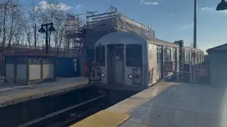 MTA BMT West End Line: R42/R58/R42 Garbage Train passing @9th Avenue Station