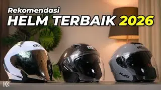 7 Rekomendasi HELM HALF FACE TERBAIK 2025 Harga MURAH Auto GANTENG !!