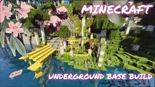 Cozy Underground Starter Base 🌿 | Minecraft Survival Build