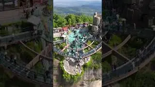Sinkhole Destroys Scenic Viewing Platform Instantly