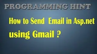 How to send Email in Asp.net using Gmail?