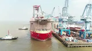 ZPMC JSD6000 Deepwater Pipe-laying Vessel