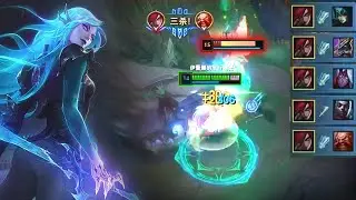 CaiQi Kata : He so Good in TEAMFIGHT - E.sub