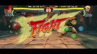 SF4, Street Fighter IV CE gameplay on mobile(Evil Ryu ; difficulty : grueling ; Ext. STG : Akuma)P.4