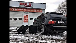 Какие зимние шины купить? Переобувка Bmwx5. Чистим рыбу 96см!!!!