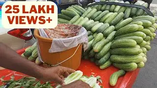 TASTY Masala Cucumber - Indian Street Food Mumbai