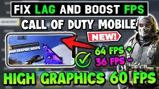 COD MOBILE SEASON 3 60FPS | FIX LAGS HIGH GRAPHIC BR/MP | CONFIG CALL OF DUTY SEASON 3