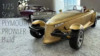 Golden Plymouth Prowler Build-Off 1/25 Scale Masterpiece!