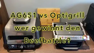 Ninja AG651 vs Tefal Optigrill der Steaktest
