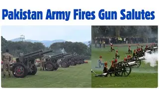 Pakistan Army Fires Gun Salutes | World Creative Facts | Pak Army Independence Day | Viral Videos