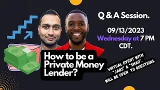Private Money Lender Talk
