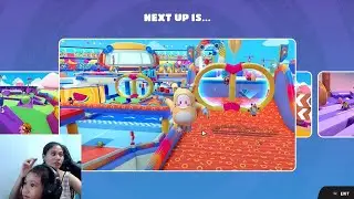 kidschoice to play FALL guy gameplay MOMMY AND DAUGHTER tandem