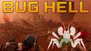 STALKER NESTS PLUS ROAMING STALKERS IS BUG HELL | Helldivers 2