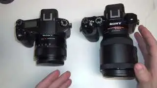 Sony RX10 vs A7