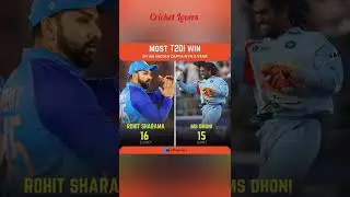 Most T20I best👑🥰🔥🏏💯captain?win the match/most T20I best captain?win the match/#new#short#t20worldcup