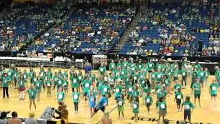 Girl Scouts (of Eastern Oklahoma) Rock the BOK Center - Flash Mob Dance with Jennifer Champion