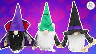 DIY Halloween Gnomes | Easy Halloween Gnome Craft