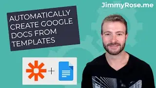 Примеры Zapier: автоматическое создание Google Doc на основе шаблона, например «автоматизация док...
