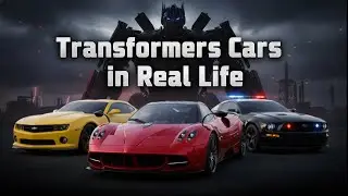 The most iconic Transformers cars ever seen in the movies 🔥