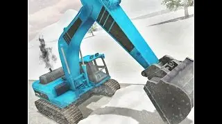 Heavy Snow Excavator Simulator Android Gameplay ( By Brilliant Gamez)