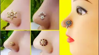 Elegant and Beautiful Type Nose Pin 2020 -  Best Design Nose pin