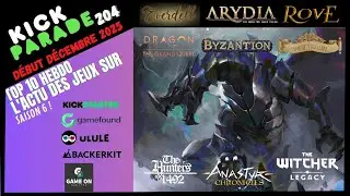 L'actu hebdo des jeux sur Kickstarter, Gamefound, Ulule...#204