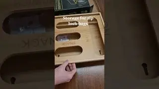 Amazon Finds | Ziplock Bag Organizer #shorts #new #viral #satisfying #subscribe