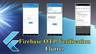 Flutter Mobile Number OTP Verification using Firebase | Step-by-Step Tutorial | Dilip Coder